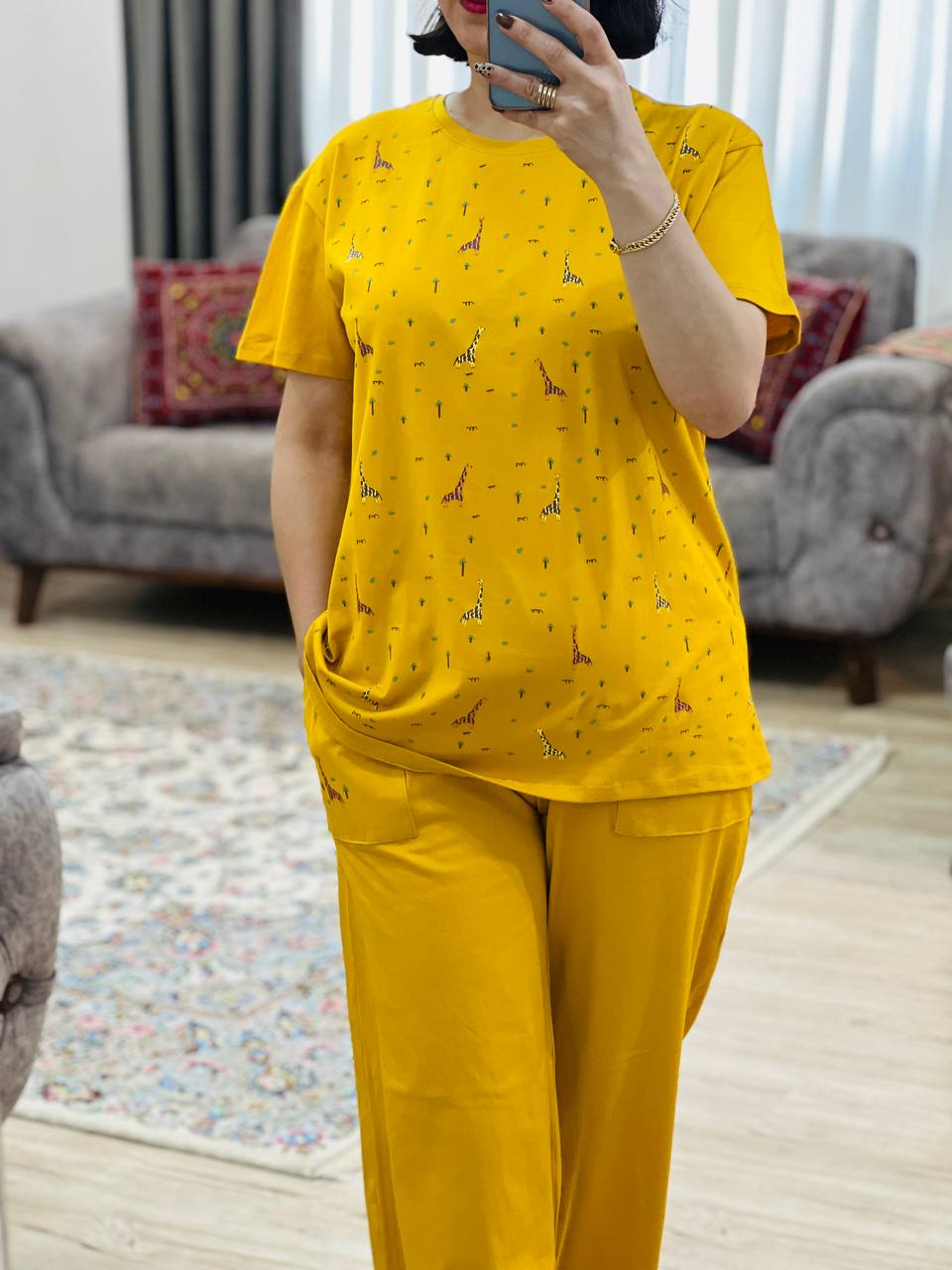 عکس محصول تیشرت و شلوار زرافه - شماره 8