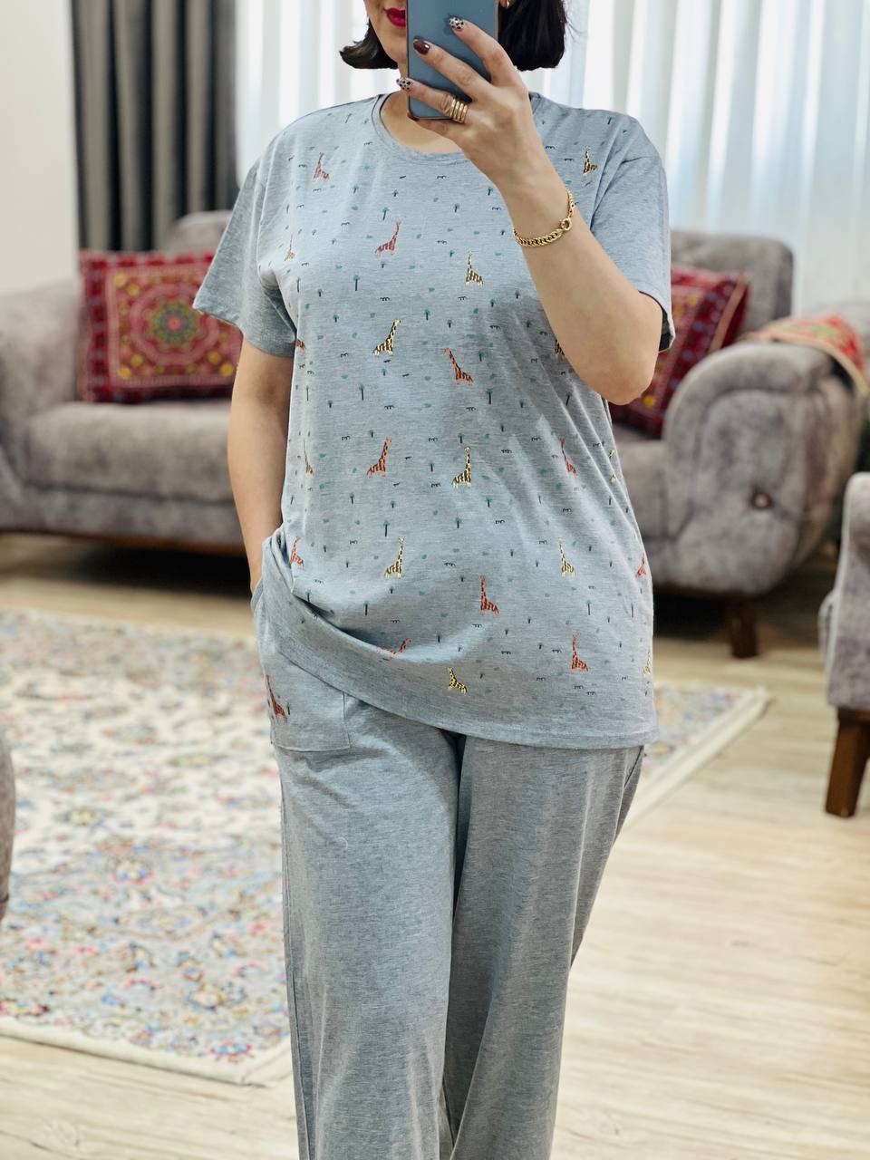 عکس محصول تیشرت و شلوار زرافه - شماره 11