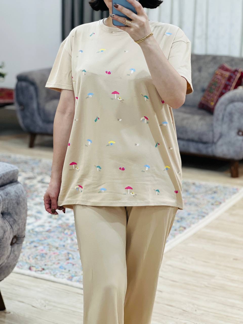 عکس محصول تیشرت و شلوار قارچ - شماره 2