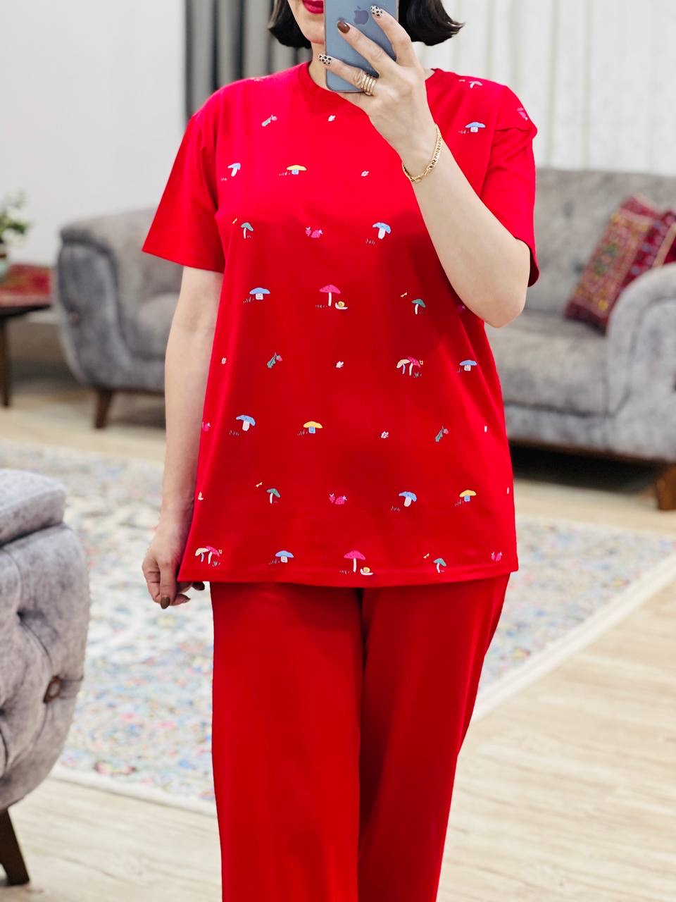 عکس محصول تیشرت و شلوار قارچ - شماره 1