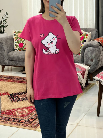 تیشرت پیشی خندان