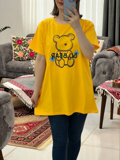 تخفیف ویژه تیشرت بیگ سایز خرس گوبر