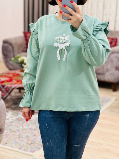 بلوز گلدوزی عروس