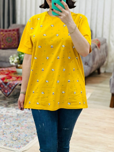 تیشرت تمام چاپ پاندا