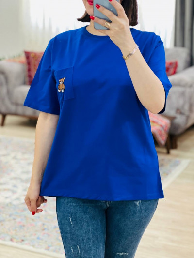 تیشرت جیب گلدوزی